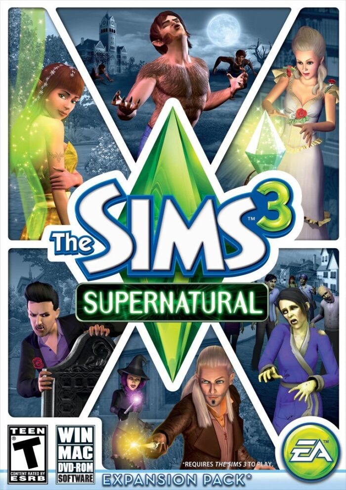 TheSims3 Supernatural COVER - Gryempire