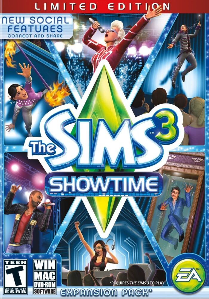 the sims 3 showtime cover original - Gryempire